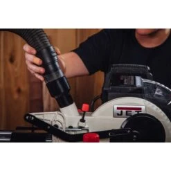 Jet 10'' Dual-Bevel Sliding Compound Miter Saw -Carpentry Shop 61690 012 1000