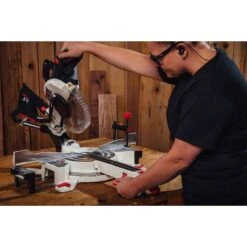 Jet 10'' Dual-Bevel Sliding Compound Miter Saw -Carpentry Shop 61690 07 1000