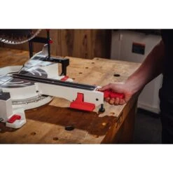 Jet 10'' Dual-Bevel Sliding Compound Miter Saw -Carpentry Shop 61690 08 1000