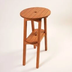 Rockler Bar-Height Adirondack Table Plan With Templates