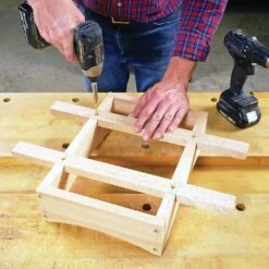 Rockler Bar-Height Adirondack Table Plan With Templates -Carpentry Shop 61795 12 1000 1