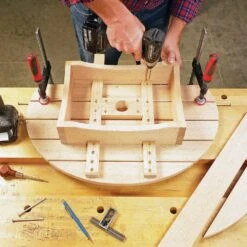 Rockler Bar-Height Adirondack Table Plan With Templates -Carpentry Shop 61795 18 1000 1