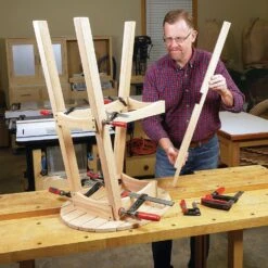 Rockler Bar-Height Adirondack Table Plan With Templates -Carpentry Shop 61795 22 1000 1