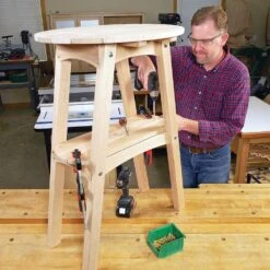 Rockler Bar-Height Adirondack Table Plan With Templates -Carpentry Shop 61795 24 1000 1