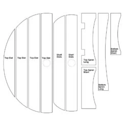 Rockler Bar-Height Adirondack Table Plan With Templates -Carpentry Shop 61795 27 1000 1