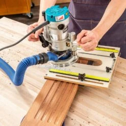 Dust Right Click-Connect Router Dust Port And Plate -Carpentry Shop 62148 07 1000