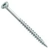 Centerline #8 X 2-1/2'' Flat Head Square X Self-Countersinking Fluted-Tip Wood Screws, Zinc, 100-Pack -Carpentry Shop 62188 01 1000 1