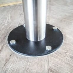 Bolt-Down Stainless Steel Table Base/Pedestal, Table Height -Carpentry Shop 62722 03 1000