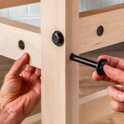 Heavy-Duty Cross Dowel And Bolt - 8-Pack -Carpentry Shop 62757 03 1000