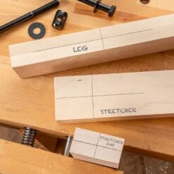 Heavy-Duty Cross Dowel And Bolt - 8-Pack -Carpentry Shop 62757 07 1000