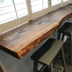 Rustic Maple Live Edge Shelf -Carpentry Shop 62822 05 1000 1