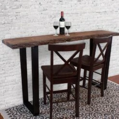 U-ShapedWelded Steel Table Leg Set, Black 22 U-ShapedWelded Steel Table Leg Set, Black -Carpentry Shop 62885 01 1000 1