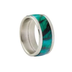 Stainless Steel 2-Piece Ring Core, 6mm Wide, Size 15 -Carpentry Shop 63455 08 1000 25