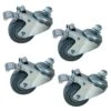 Set Of 4 Swiveling/Locking Casters For Jet Drum Sanders 1 Set Of 4 Swiveling/Locking Casters For Jet Drum Sanders -Carpentry Shop 64745 01 1000
