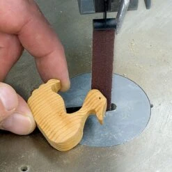 1/2''W Olson Scroll Saw Sanding Belt Assortment, Pin End 9 1/2''W Olson Scroll Saw Sanding Belt Assortment, Pin End -Carpentry Shop 65096 04 1000 2