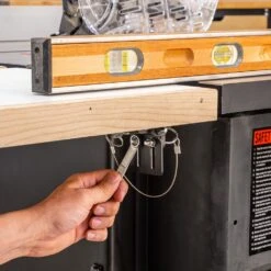 Rockler Rock-Steady Knock-Down Table Saw Outfeed Kit -Carpentry Shop 65575 013 1000