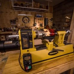 Powermatic PM2014 1HP Bench Lathe, 115V Input -Carpentry Shop 65742 04 1000
