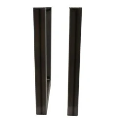 V-Shaped Welded Steel Table Leg Set, Black 25 V-Shaped Welded Steel Table Leg Set, Black -Carpentry Shop 65818 02 1000 1