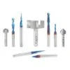 Axiom 9-Piece CNC Router Bit Set By Amana Tool (for Iconic Series) -Carpentry Shop 66262 01 1000