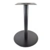 Positano 22'' Dia. Round Steel Table Base, Black Powder-Coat, Table Height -Carpentry Shop 66430 01 1000