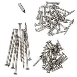 Stainless Steel Hardware Pack For Rockler Modern Patio Chair