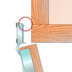 Blum 105° Compact Clip Soft-Close Hinges For Face Frame, Smaller Overlays -Carpentry Shop 66831 02 1000 01