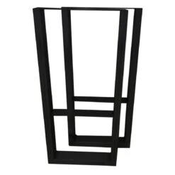 V-Shaped Welded Steel Table Leg Set, Black 33 V-Shaped Welded Steel Table Leg Set, Black -Carpentry Shop 66908 02 1000 1