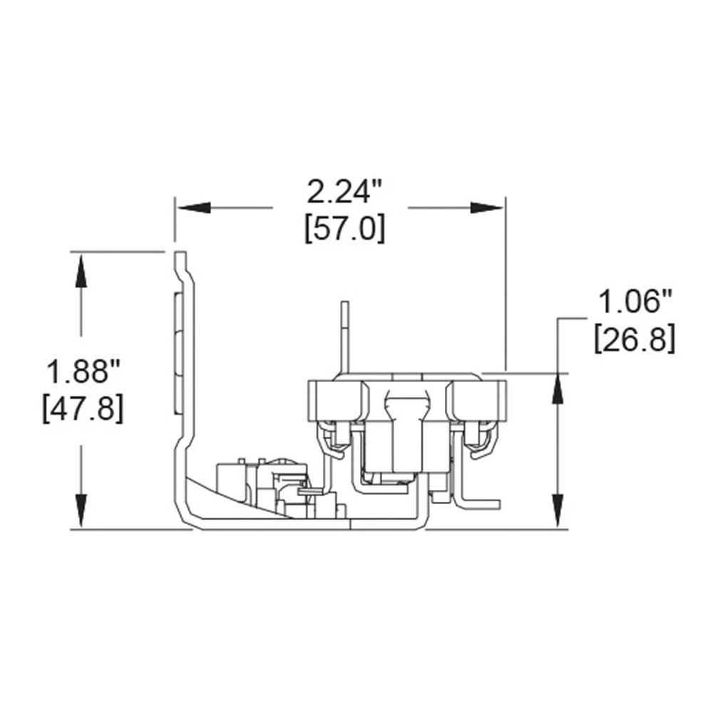 Accuride 3135EC Eclipse Easy-Close Undermount Drawer Slides 4 Accuride 3135EC Eclipse Easy-Close Undermount Drawer Slides - Image 2
