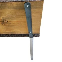 Welded Steel Bench/Chair Leg Set With Backrest, Unfinished -Carpentry Shop 67244 06 1000