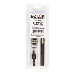 E-Z Knife Threaded Insert Kit For Hard Wood, Stainless -Carpentry Shop 68208 01 1000 1