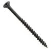 Centerline #8 X 2-1/2'' Flat Head Square X Self-Countersinking Fluted-Tip Wood Screws, Black, 100-Pack -Carpentry Shop 68225 01 1000