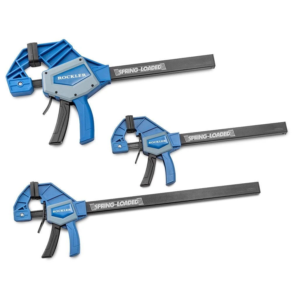 Rockler 6'' Heavy-Duty Spring-Loaded Bar Clamp 10 Rockler 6'' Heavy-Duty Spring-Loaded Bar Clamp - Image 8