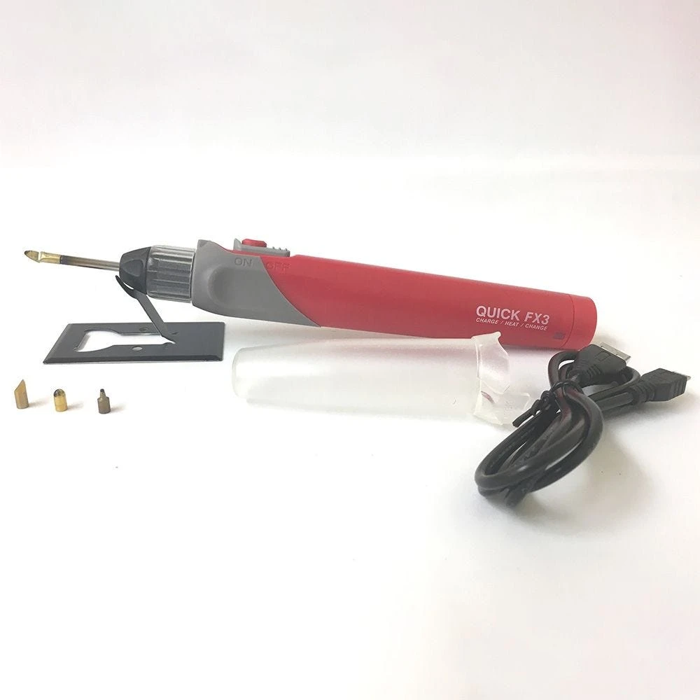 Wall Lenk Quick Fx3 Cordless 4-in-1 Woodburning Kit 3 Wall Lenk Quick Fx3 Cordless 4-in-1 Woodburning Kit