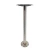 Bolt-Down Stainless Steel Table Base/Pedestal, Bar Height