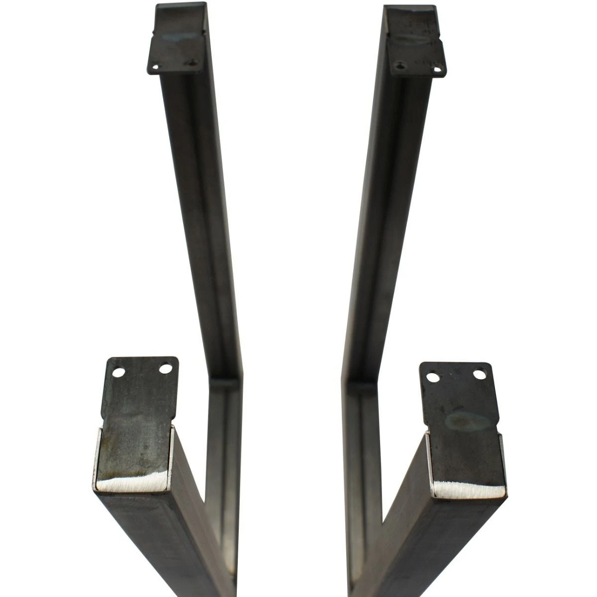 V Shape Welded Steel Table Leg Set, Unfinished 13 V Shape Welded Steel Table Leg Set, Unfinished - Image 11