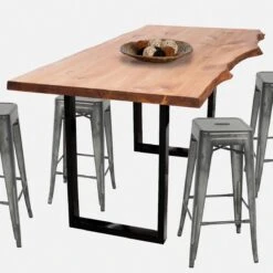 U-ShapedWelded Steel Table Leg Set, Black 32 U-ShapedWelded Steel Table Leg Set, Black -Carpentry Shop 69415 02 1000 1