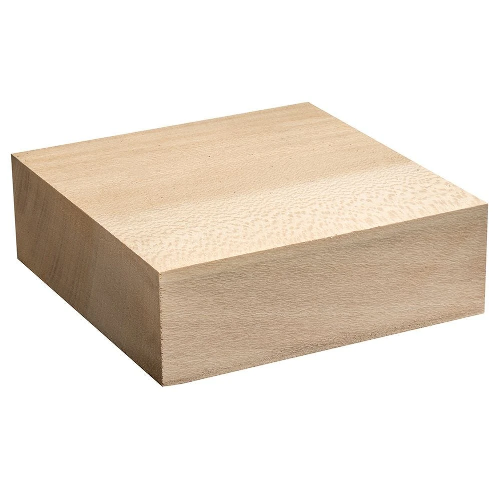 Sycamore Bowl Turning Blank, 6'' X 6'' X 2'' 3 Sycamore Bowl Turning Blank, 6'' X 6'' X 2''