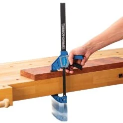Rockler Spring-Loaded One-Handed Bar Clamps -Carpentry Shop 69764 04 1000