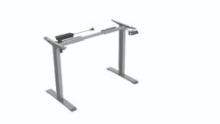 Element Single-Motor Adjustable Height Sit/Stand Desk, Gray