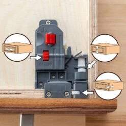 Rockler Centerline Lifetime Soft-Close Undermount Drawer Slides -Carpentry Shop 69904 15 1000 1