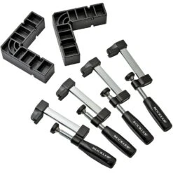 Rockler Mini Clamp-It Combo (2 Mini Squares, Matching Clamps) -Carpentry Shop 69962 09 1000
