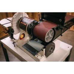 Jet® Combination 6'' X 48'' Belt & 9'' Disc Sander W/Closed Stand -Carpentry Shop 711812 03 1000