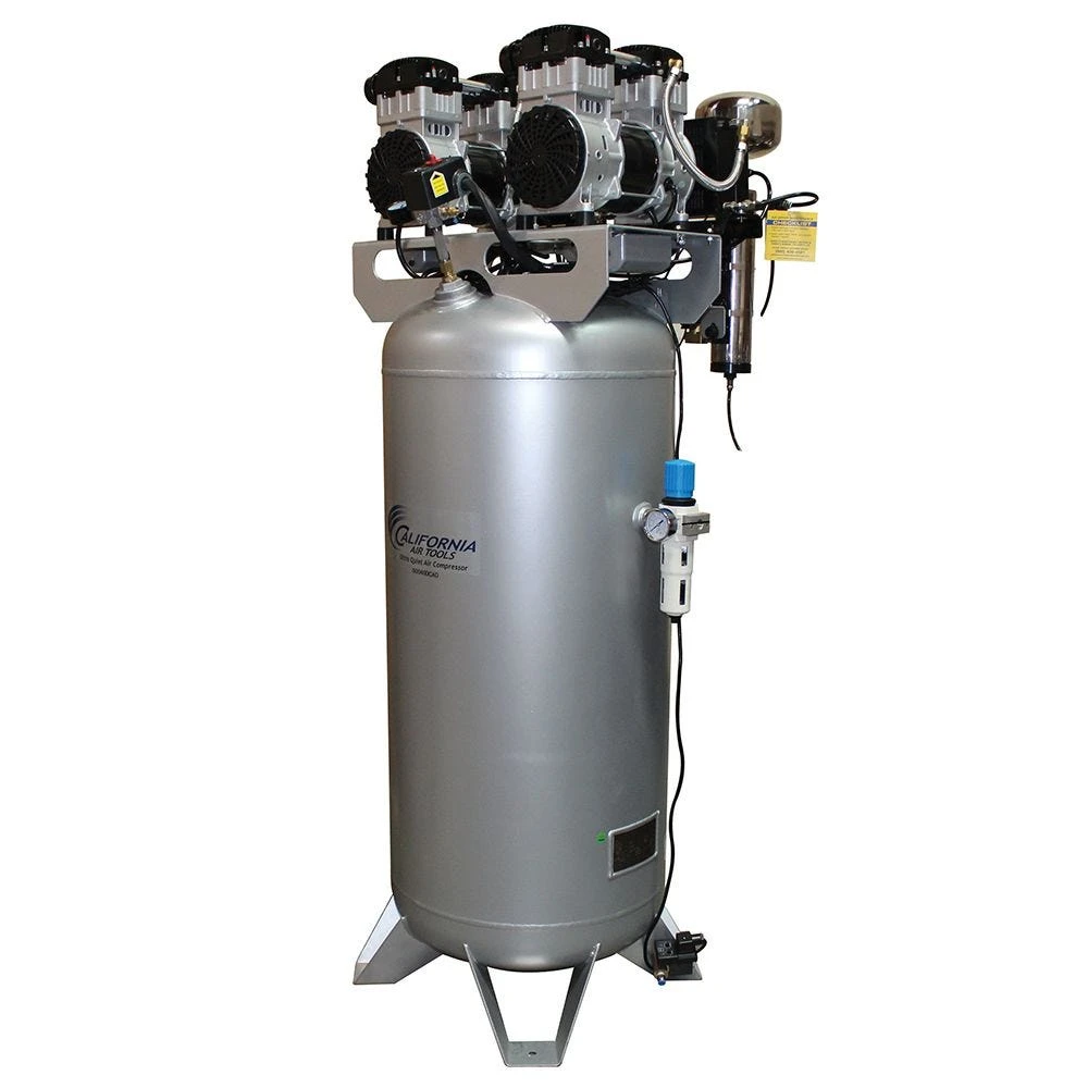 California Air Tools Ultra Quiet Air Compressor 60040CAD With Automatic Drain Valve, 4HP, 60-Gallon 6 California Air Tools Ultra Quiet Air Compressor 60040CAD With Automatic Drain Valve, 4HP, 60-Gallon - Image 4