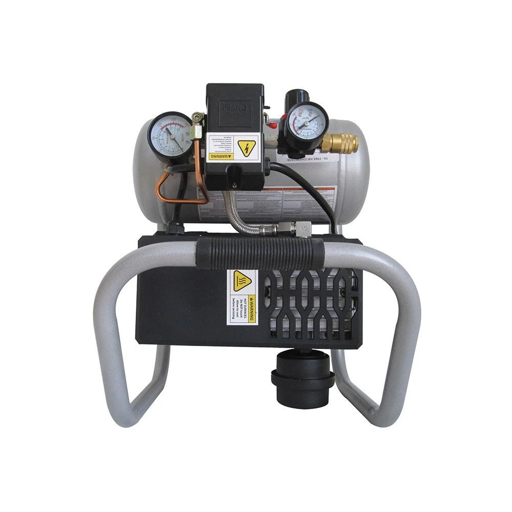 Light & Quiet Portable Air Compressor, 0.6 HP, 1 Gallon 6 Light & Quiet Portable Air Compressor, 0.6 HP, 1 Gallon - Image 4