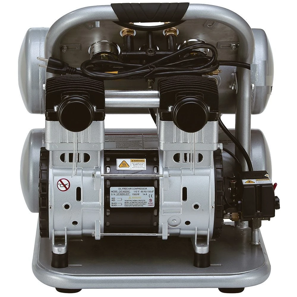 California Air Tools Ultra Quiet Air Compressor 4620AC, 2HP, 4.6-Gallon Aluminum Tank 4 California Air Tools Ultra Quiet Air Compressor 4620AC, 2HP, 4.6-Gallon Aluminum Tank - Image 2