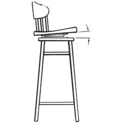 6" Swivel With 3 Degree Tilt Deluxe