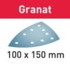 120-Grit 100x150mm Festool Granat 9-Hole Delta Abrasive Sheets, 10-Pack (577538) 1 120-Grit 100x150mm Festool Granat 9-Hole Delta Abrasive Sheets, 10-Pack (577538) -Carpentry Shop 79932 01 1000