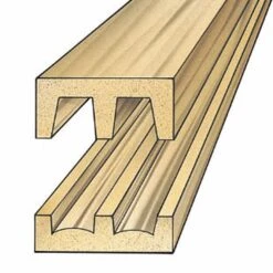 Hardwood Track And Upper Guide