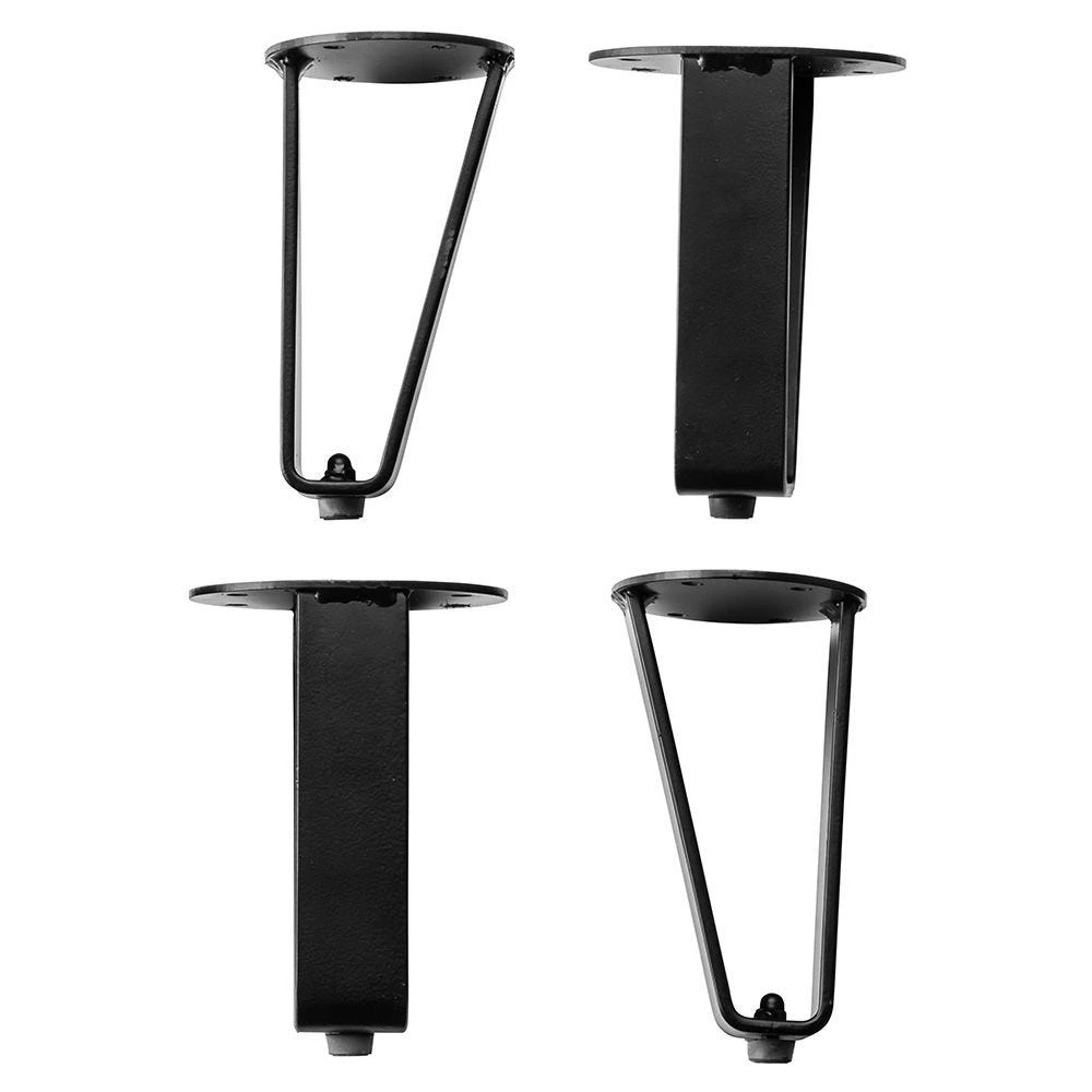 I-Semble Bent Flat Steel Legs With Adjustable Feet, Set Of 4 11 I-Semble Bent Flat Steel Legs With Adjustable Feet, Set Of 4 - Image 9