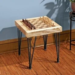 I-Semble 3-Rod Hairpin Table Legs W/Adjustable Feet, 4-Pack, Black -Carpentry Shop 85996 02 1000 1